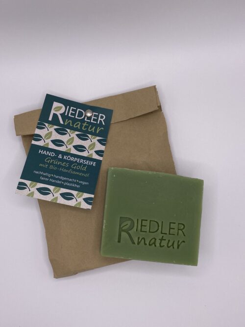 Riedler Natur Hand- und Körperseife "Grünes Gold"